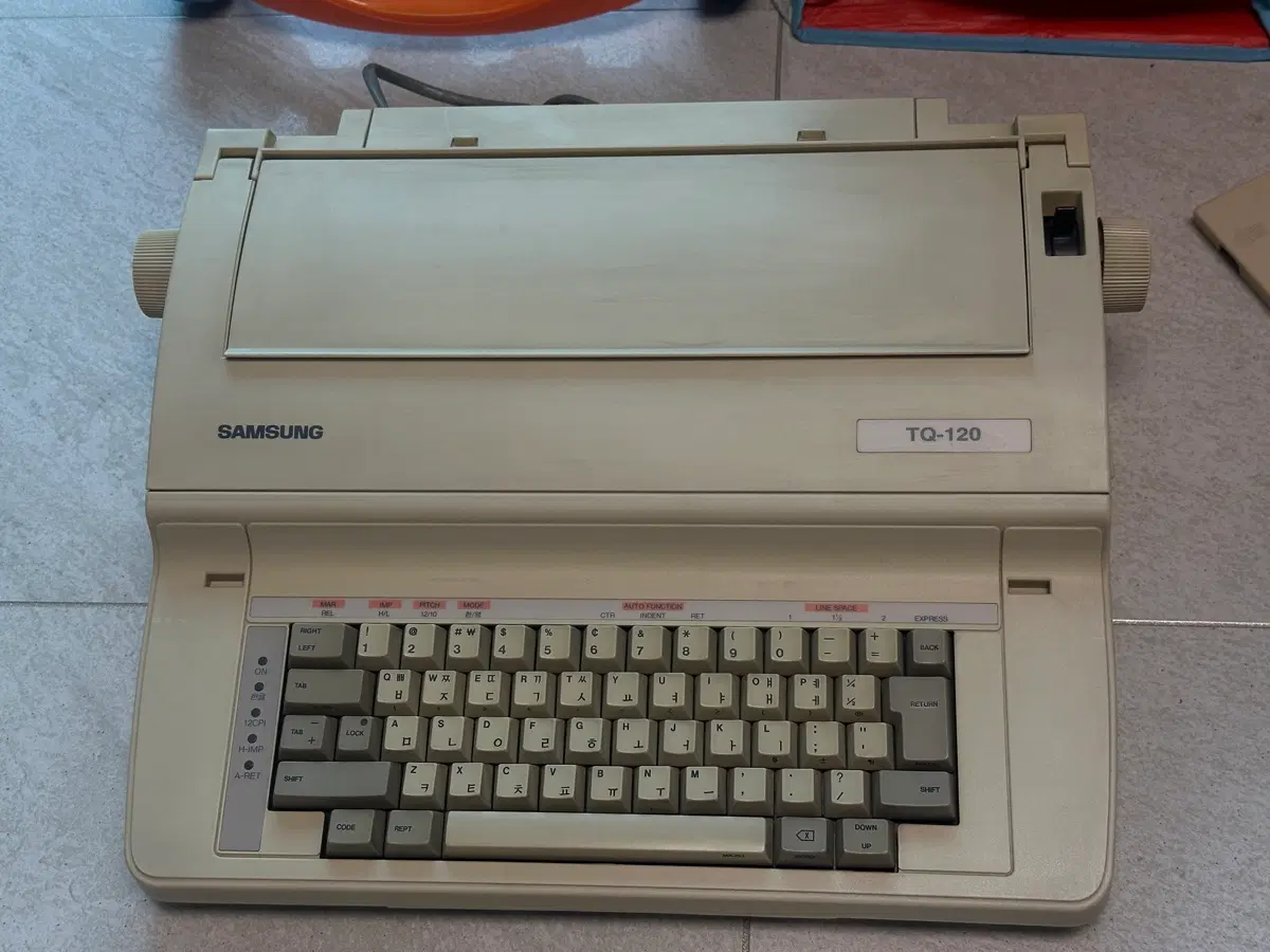 삼성전자 타자기 TQ-120