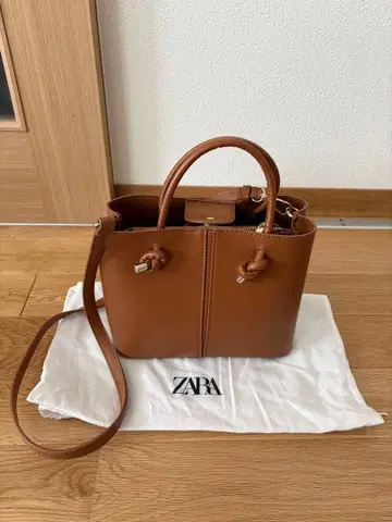 ZARA 숄더백 브라운