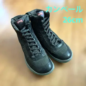 캠퍼 Camper 부츠 하이컷 스니커즈 중고 26cm