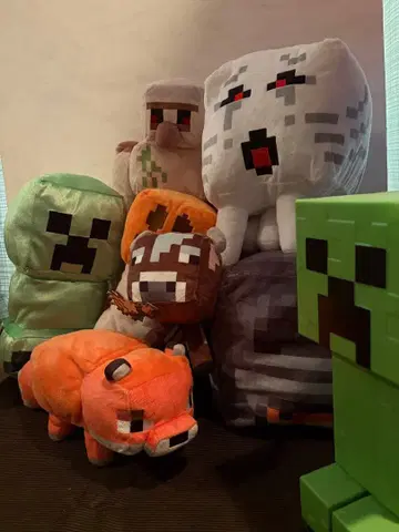 Minecraft 봉제 인형 세트