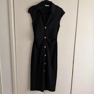 ZARA 숏 슬리브 원피스 블랙 S