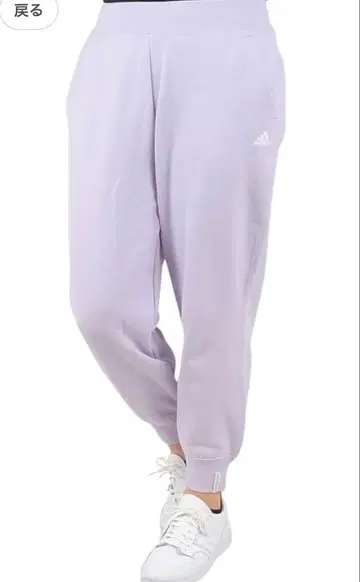 adidas 여성용 조거 팬츠 라이트 퍼플