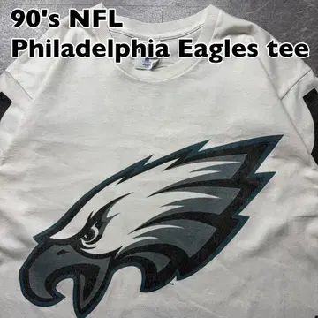 90s NFL 필라델피아 이글스 T셔츠 USA제 싱글