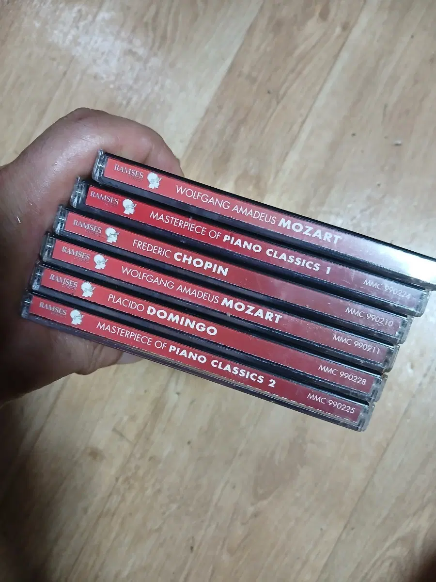 RAMSES 마스터피스 오브 피아노 클래식 CD 6장