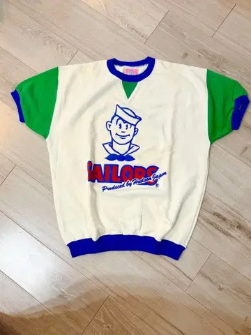 SAILORS 반팔 맨투맨 Hudson Japan 80년대 오냥코