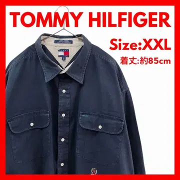 올드 타미힐피거 셔츠 남성용 XXL