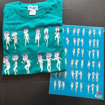 도라에몽전 T셔츠 시리아가리 코토부키 M 사이즈 클리어 파일