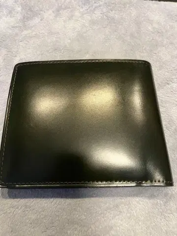 츠치야 가방 지갑 코도반 모스그린
