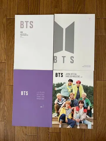 BTS JAPAN OFFICIAL FANCLUB MAGAZINE 4권