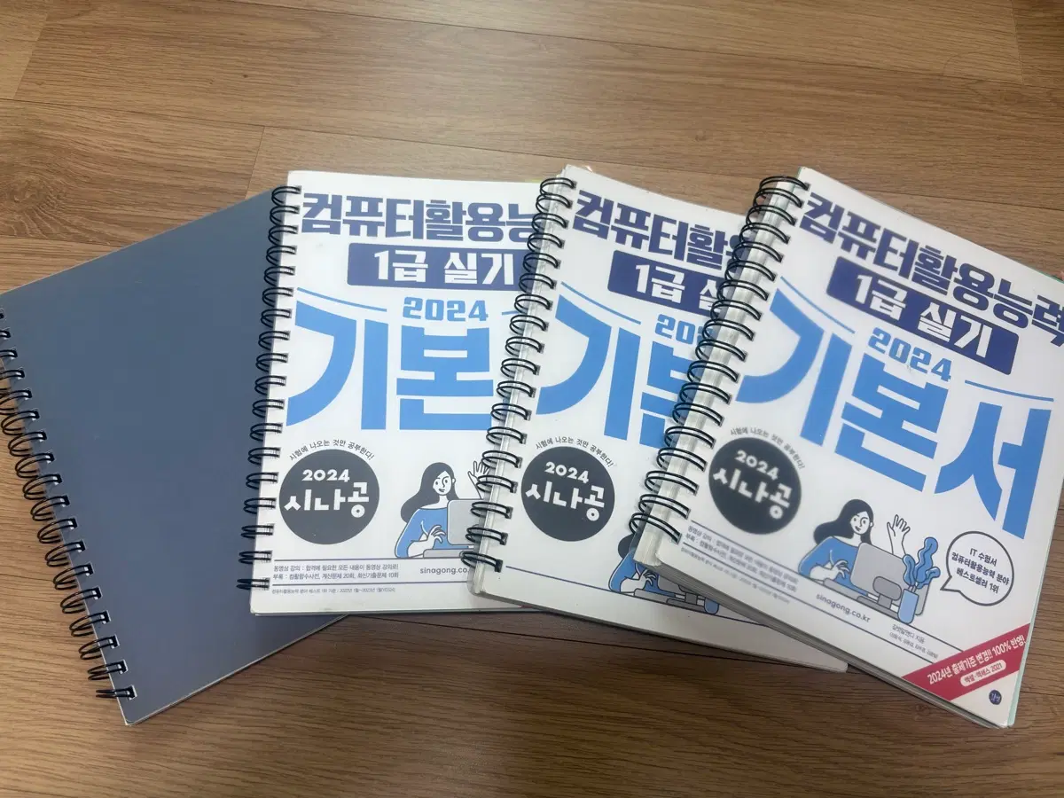 2024 시나공 컴퓨터활용능력 1급 실기 기본서