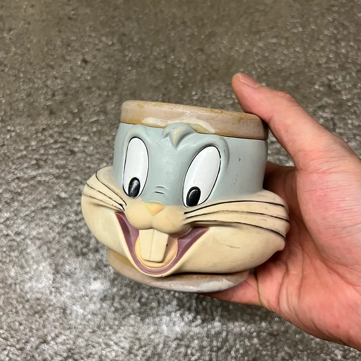 90s 루니툰즈 벅스버니 3D 머그컵