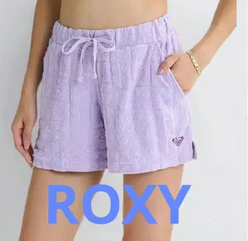 최종 가격 인하 ROXY 파일 원단 숏팬츠