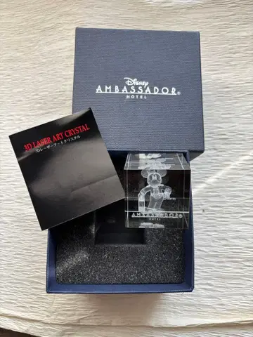 Disney Ambassador Hotel 3D 크리스탈