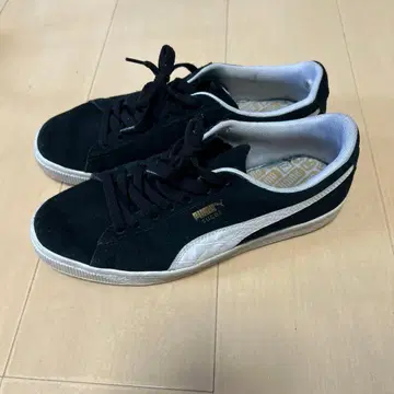 PUMA SUED 스니커즈 로우컷 25.5cm 블랙