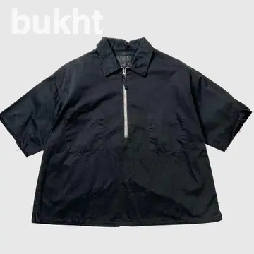bukht 부프트 하프 지퍼 풀오버 셔츠 size2
