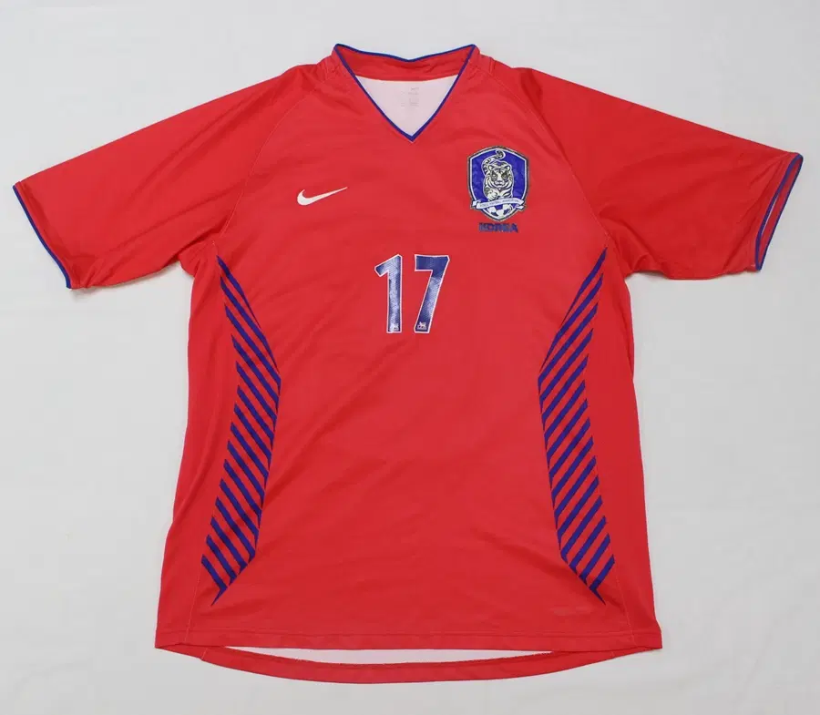 나이키 남성 100 대한민국 축구 반팔 유니폼