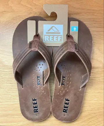 REEF DRAFTSMEN 리프 가죽 샌들 비치샌들 미사용