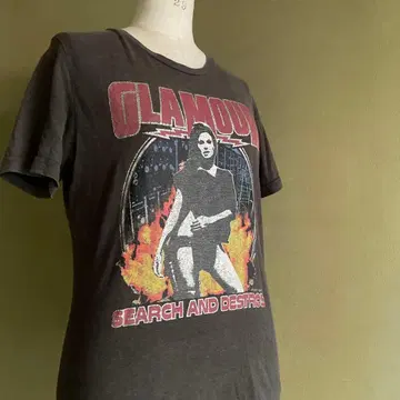 최종 가격 인하 HYSTERIC GLAMOUR T셔츠 블랙