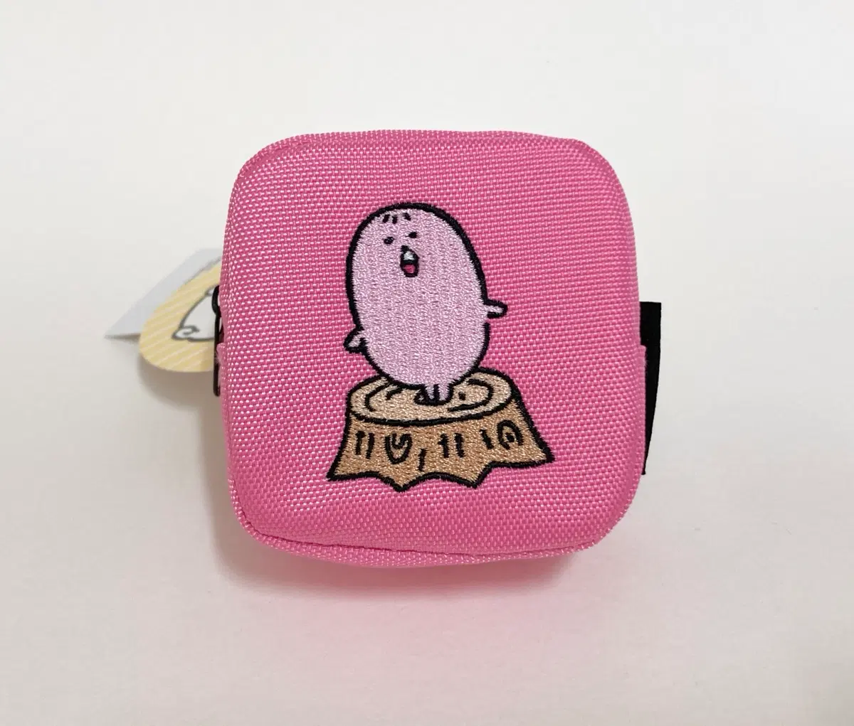 [퍼레이드] 농담곰 교니소 (분홍소세지) 파우치 (7cm)