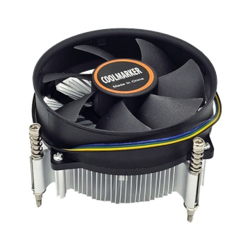 95mm 4핀 유체베어링 슬림형 CPU 공랭쿨러 60mm