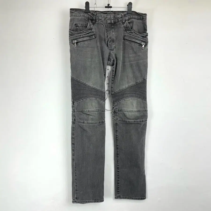 발망 Panel Biker jeans