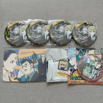 HUNTER x HUNTER 컬렉션 캔뱃지 아트 코스터 크라피카