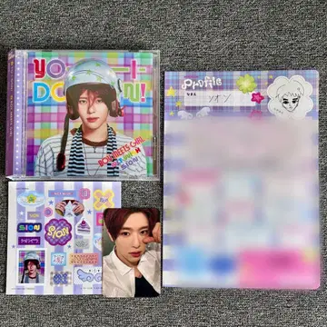 NCT WISH SION 프로필북 YO-I-DON! CD 트레이딩 카드