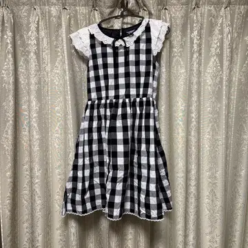 axes femme kawaii 깅엄 체크 원피스