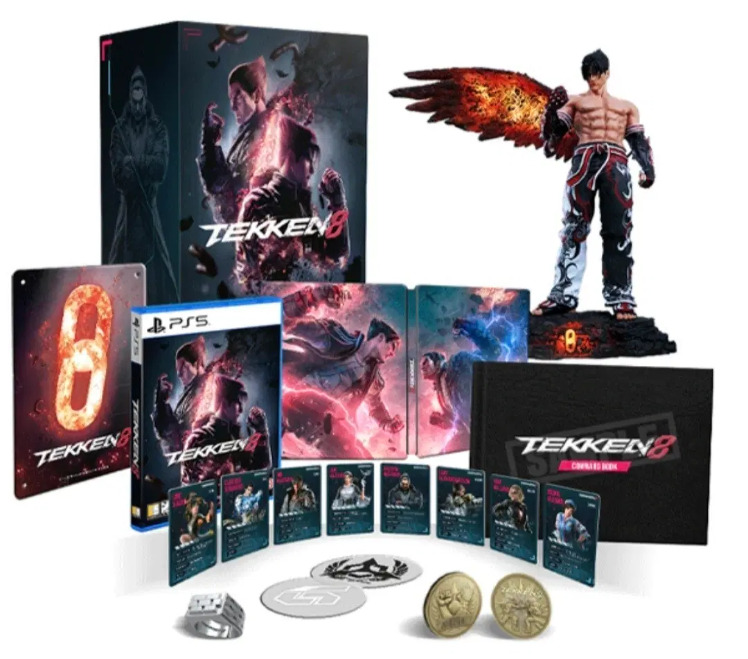 PS5 철권8 한정판 피규어만 개봉품 팝니다