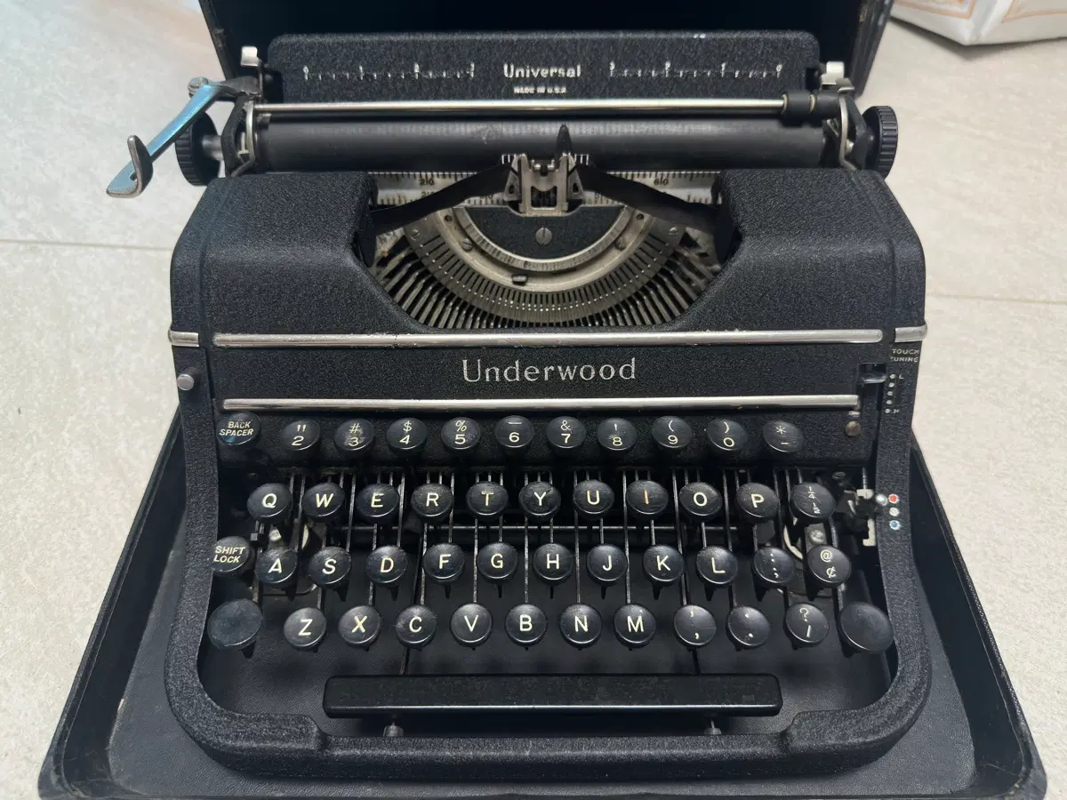 1930s 언더우드 유니버셜 타자기