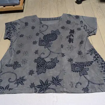 280 유카타 먹물 염색 블라우스