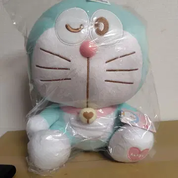 도라에몽 HEARTY DORA SL 사이즈 봉제 인형