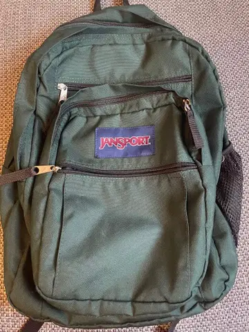 JANSPORT 그린 백팩