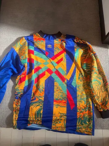 UMBRO 엄브로 긴팔 게임 셔츠 올 패턴 빈티지