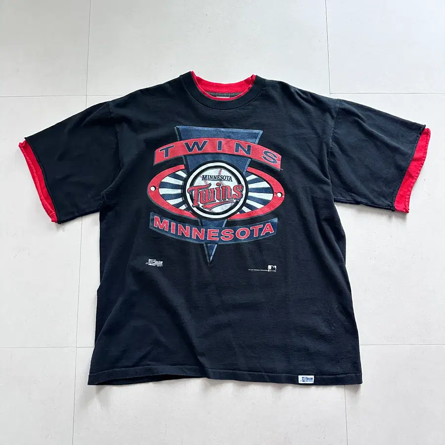 [USA제/XL] 90s 살렘 MLB 미네소타 트윈스 빈티지 티셔츠