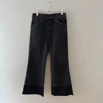 Wrangler 부츠컷 데님 블랙
