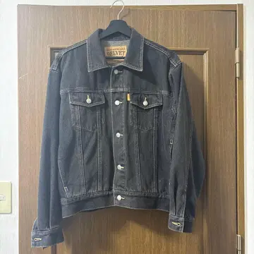 BELVET 데님 자켓 블랙 컬러