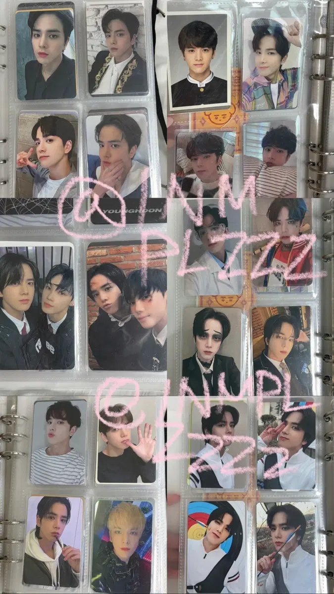 더보이즈 영훈 포카 일괄 판매합니다