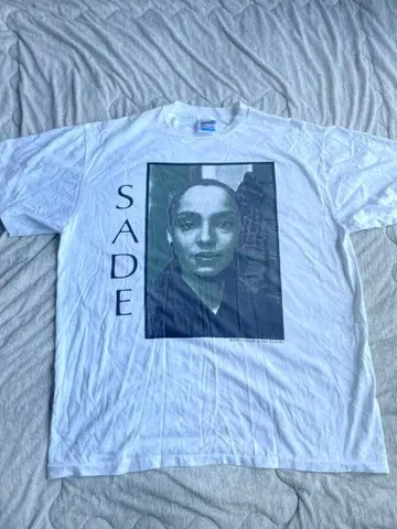 SADE 1993 Vintage 월드 투어 샤데이 T셔츠 XL