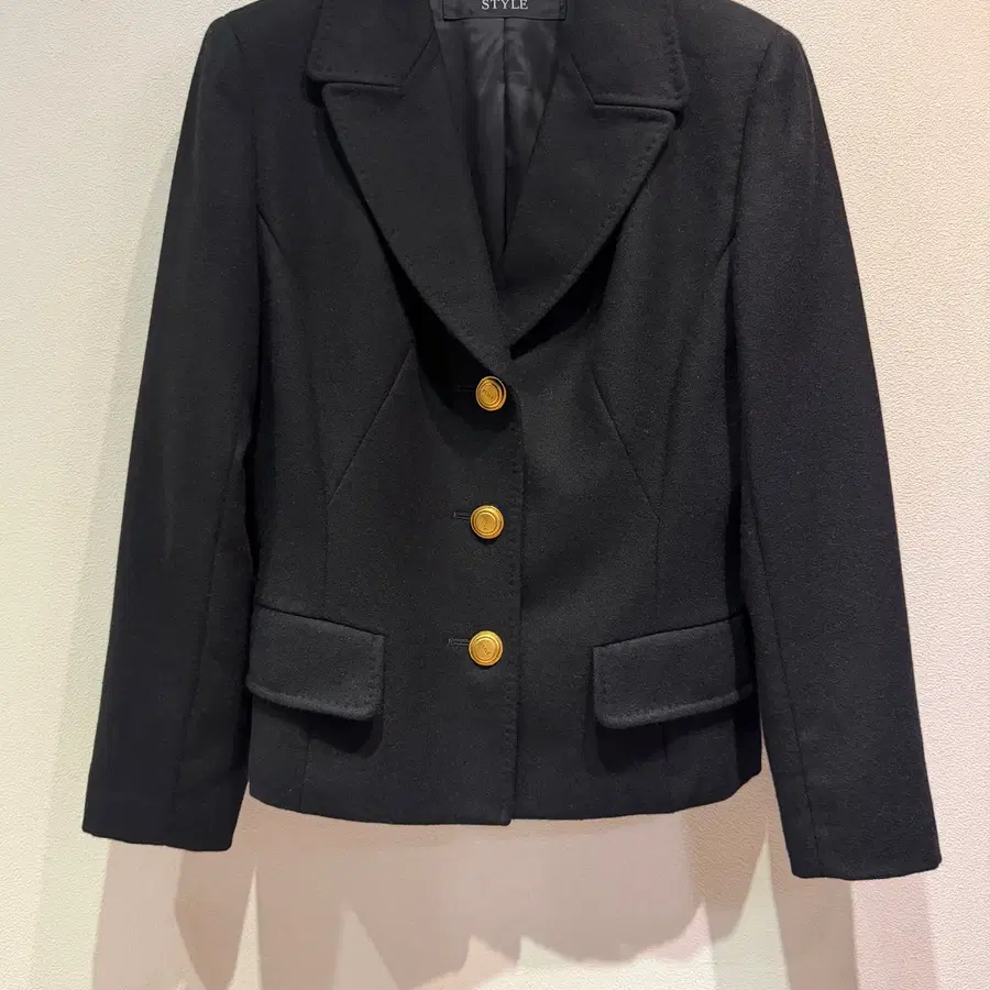 KOJI WATANABE Wool Angora Black Jacket