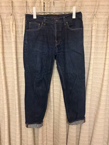 SALE Nudie Jeans 테이퍼드 데님 팬츠 33인치
