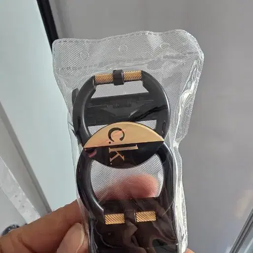 CK 가죽 벨트 블랙