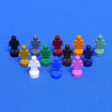 LEGO 정품 미니 피규어 트로피 / 마이크로 피규어 12색 세트 새상품