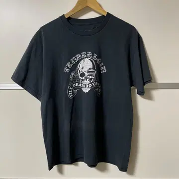 레어 Vintage 텐더 로인 t셔츠 해골 스파이더 기무라 타쿠야