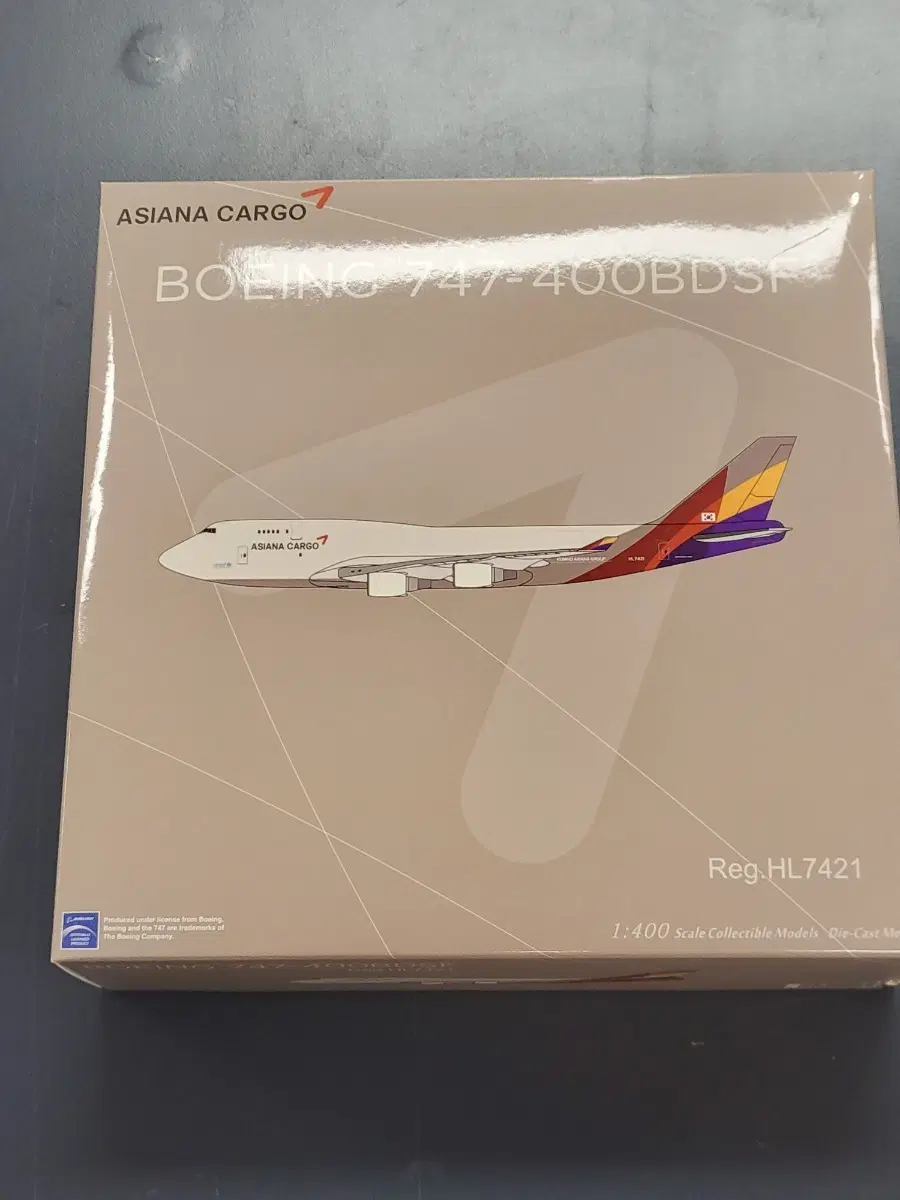 NG Models 보잉 747-400BDSF 아시아나 모형비행기