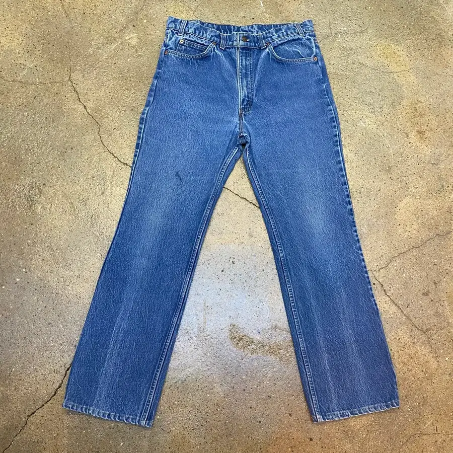 90s Made in USA 빈티지 리바이스 517 오렌지탭 청바지