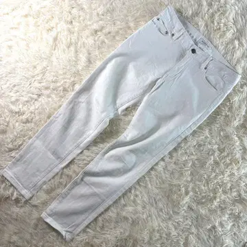 [인기] TRU TRUSSARDI 화이트 데님 36 슬림 여성용