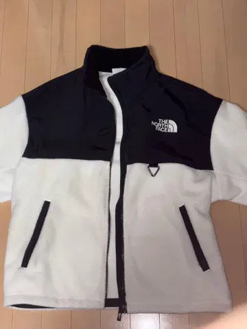 THE NORTH FACE 플리스 자켓 화이트 블랙
