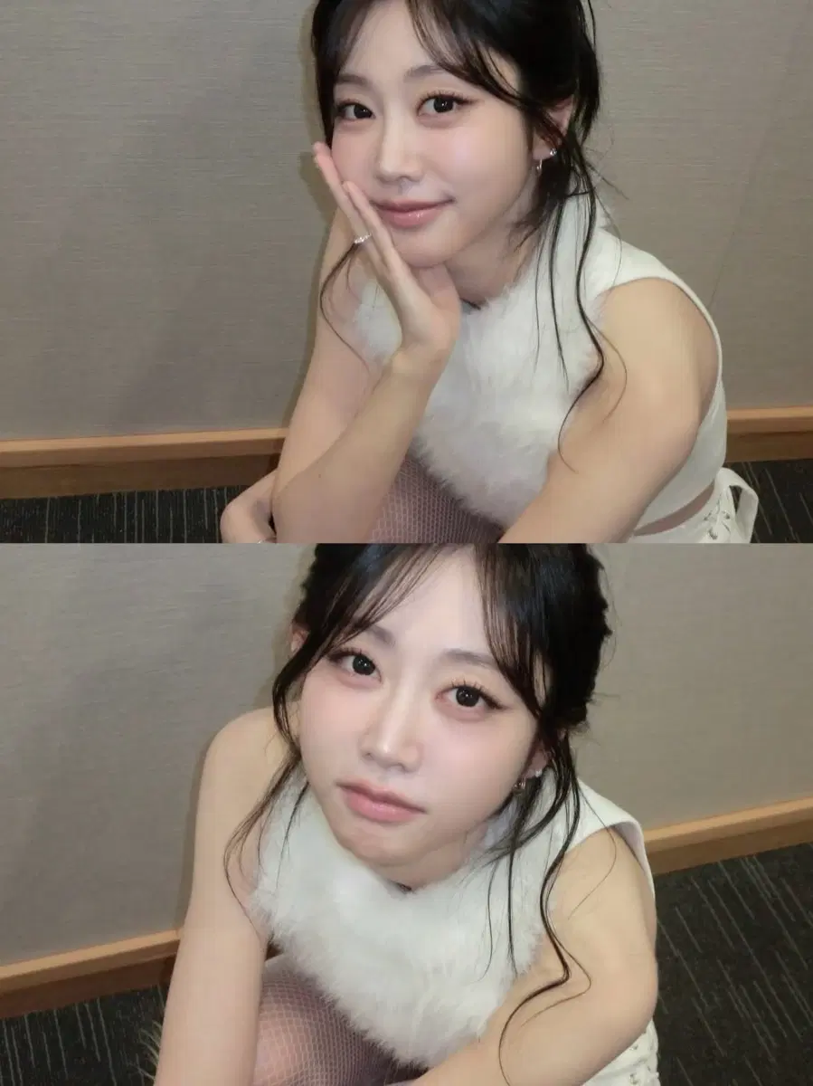 러블리즈 서지수 싸인 폴라로이드