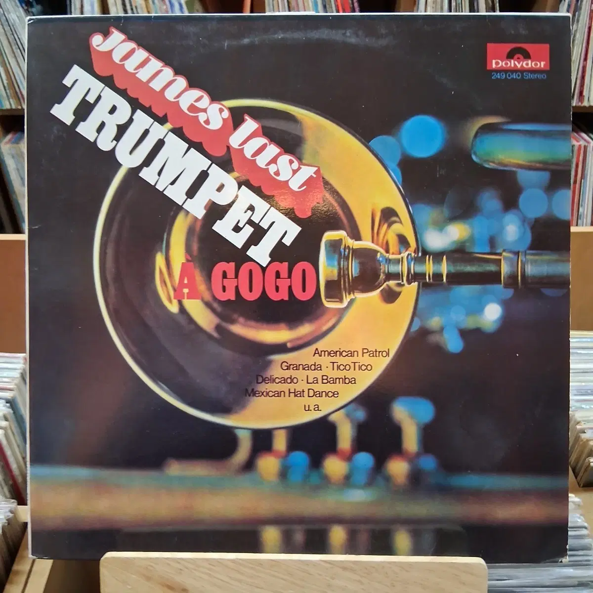 민트 James Last 트럼펫 A GOGO LP